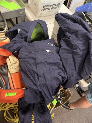 Cementex Electrical Suit with Arc Rating 40, In Bag