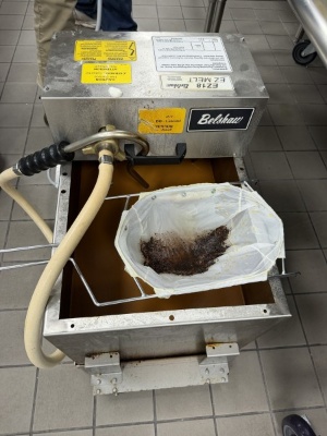 Belshaw EZMELT 24 214 lb EZ Melt Fryer Filter - Suction