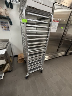 Regency Sheet Pan Rack w/ Sheet Pans, 26" x 20 1/4" x 63" T