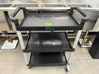 Utility Cart, Three Shelf