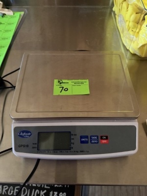 Chef Mate GPS10 Scale