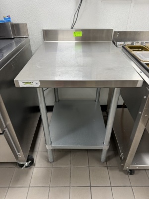 Regency Stainless Steel Table 30"D x 24"W x 37.5"T