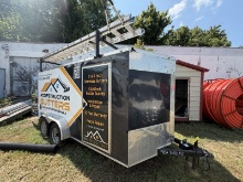 Enclosed Trailer 16' Long; VIN ending in 44182 (MISSING Vin Plate) w/ Iron Man KWM Gutterman 5...