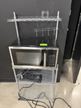 Chefman Microwave & Stand