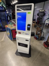 Recharge POS Station, Free Standing, by Kiosk Innovations