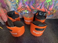 Barrell Seats & Table Set "Supreme"