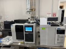Agilent 7697a Headspace Sampler, S/N US22090001, Agilent Intuvo 9000 GC (Gas Chromatograph) System,