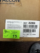 Falcon 5 ml Polystyrene Round-Bottom Tube, Part # 352058, 3 Cases (2 unopened)