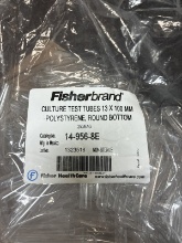 Fisher Brand Culture Test Tubes 13x100MM, Qty: 3 bags of 250 ea.