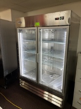 KoolMore 2-Door Refrigerator, RIR-2D-GD, S/N 6608171321090208