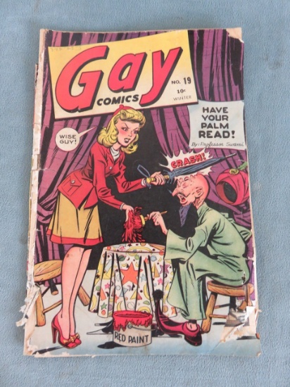Gay Comics #19/Rare 1944 Golden Age!
