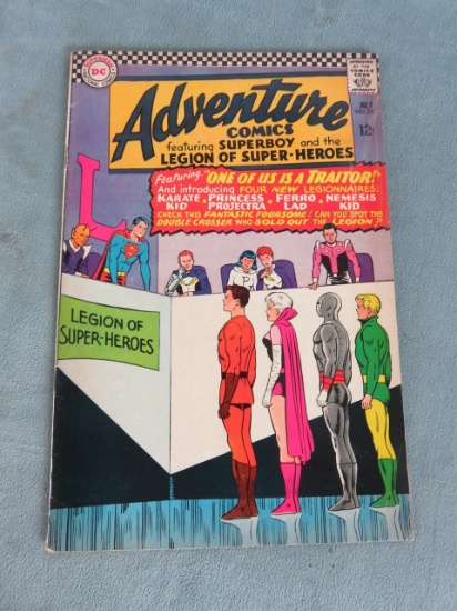 Adventure Comics #346/1966/Key! 1st Karate Kid