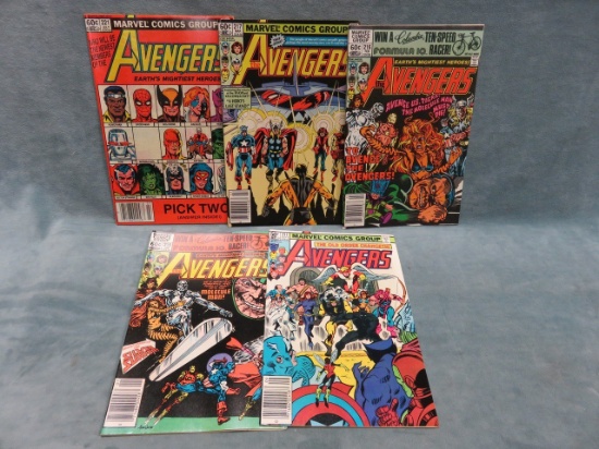 Avengers Early Copper Lot of (5)