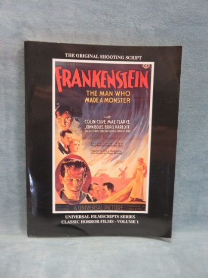 Frankenstein Script Book