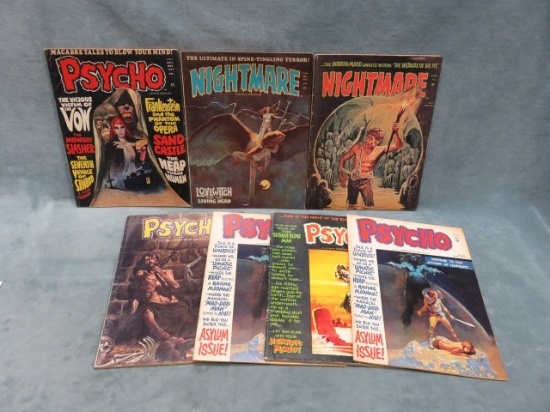 Skywald Bronze Horror Lot of (7)