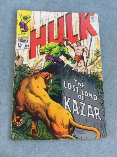 Incredible Hulk #109/Ka-Zar Appearance