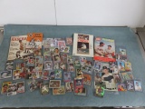 Group of Assorted Baseball Cards & Magazines