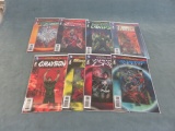 DC Futures End 3-D Lenticular Cover Lot of (8)