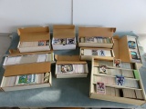 About 8000 Assorted Sports Cards