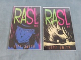 Rasl #1-2 Jeff Smith (Bone) Cartoon Books