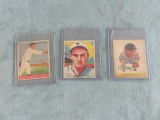 1930's Baseball Card Lot of 3