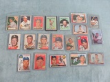 Assorted 1950' Baseball Cards Topps & Bowman