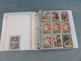 Binder of About 150 Football Cards