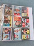 Binder of about 180 Baseball Cards 1960-1984