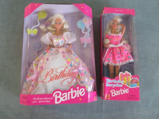 Barbie Doll Lot of (2)/Birthday/Birthday Surprise