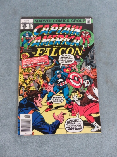 Captain America #217 First Marvel Man/Quasar!