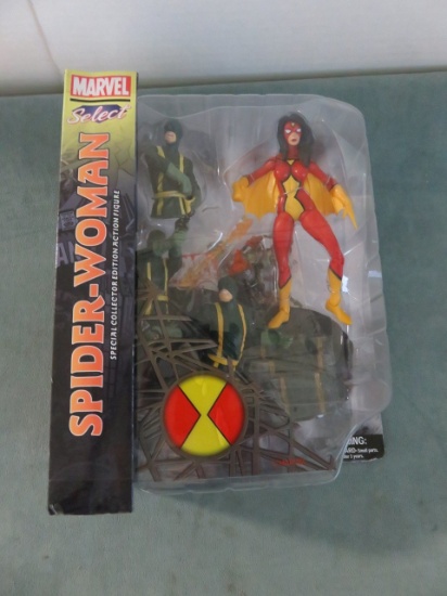 Spider-Woman Marvel Select Deluxe Figure Set