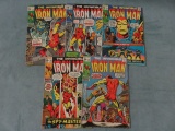 Iron Man Early Bronze Lot of (5)/1st Spymaster
