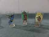 1970s Batman/Robin/Joker Pepsi Glasses