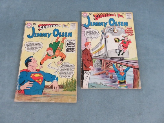 Jimmy Olsen Early Silver Lot of (2)