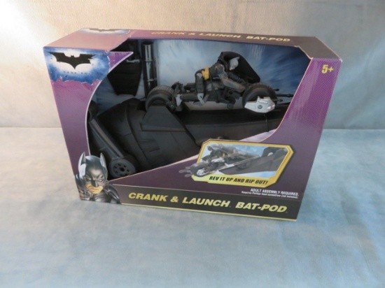 Batman Crank & Launch Bat-Pod!