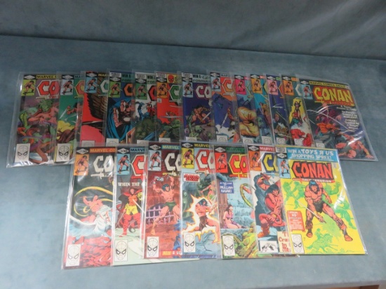 Group of 20 Conan the Barbarian #115-134