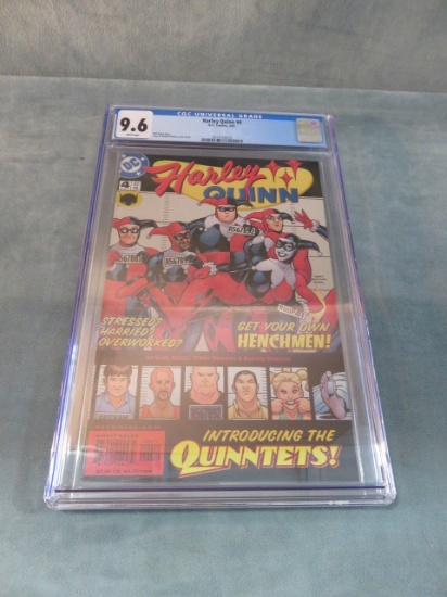 Harley Quinn #4 DC CGC 9.6 Terry & Rachel Dodson