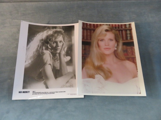 Kim Basinger Group of (2) Photos.