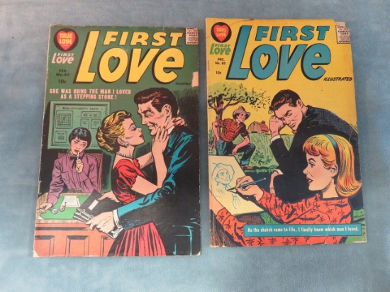 First Love Lot of (2) Harvey Golden Age.