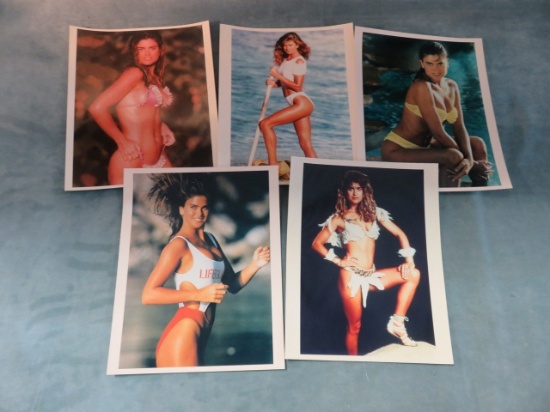 Kathy Ireland Group of (5) Photos.