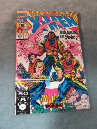 Uncanny X-Men #282/1st Bishop Appearance