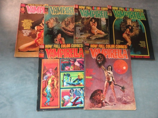 Vampirella Warren Magazine Group of (6)