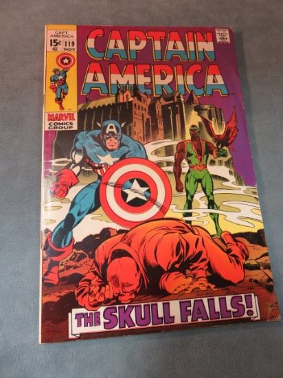 Captain America #119/1969/3rd Falcon