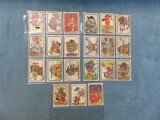 Baseball Super Freaks Vintage Card Lot of (21) Stickers
