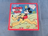 Mickey Riding Pluto Retro Wind-Up Toy