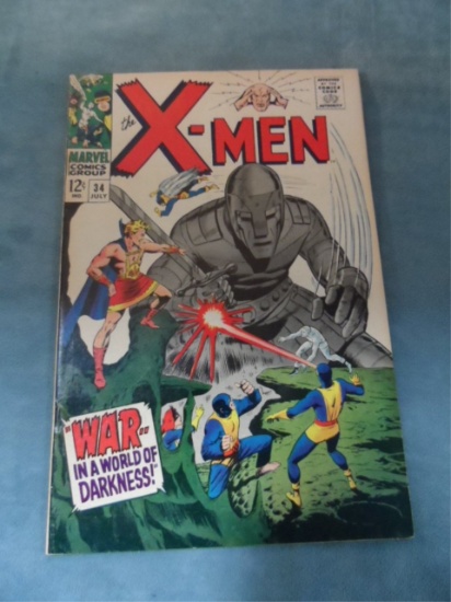 X-Men #34/SHARP Silver Age Issue!