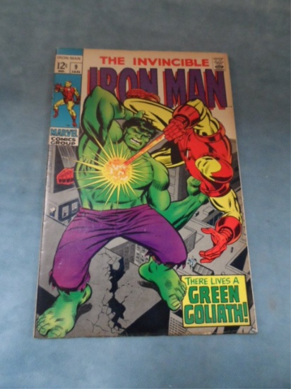 Iron Man #9/Classic Hulk Cover.