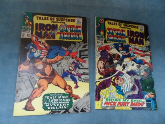 Tales Of Suspense Silver Lot of (2).