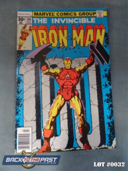 Iron Man #100/Bronze Anniversary Issue.