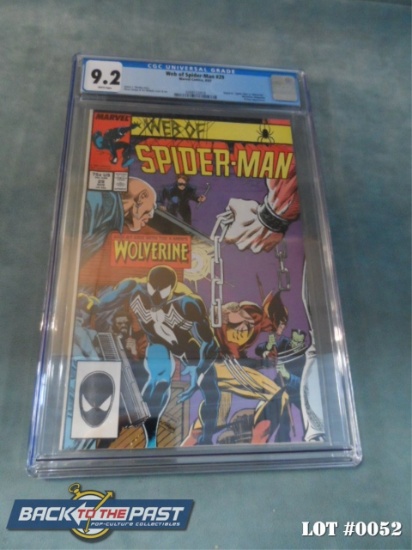 Web Of Spider-Man #29/1987 CGC 9.2.